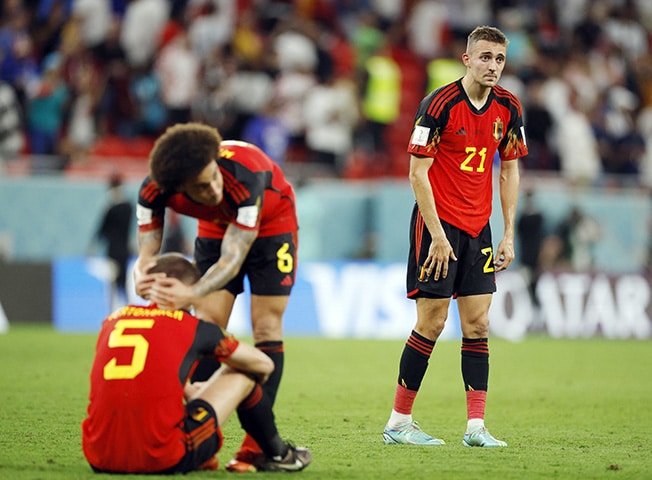 image Croatia reach last 16 as goalless draw puts Belgium out