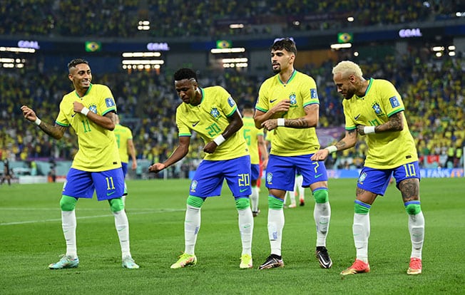 image Brazil&#8217;s dancing about happiness, not disrespect, says Vinicius Jr