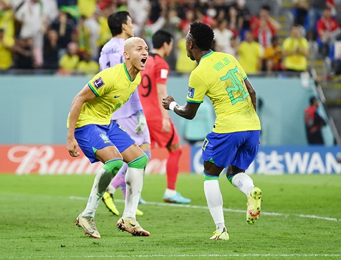 image Brazil crush South Korea 4-1 with attacking masterclass