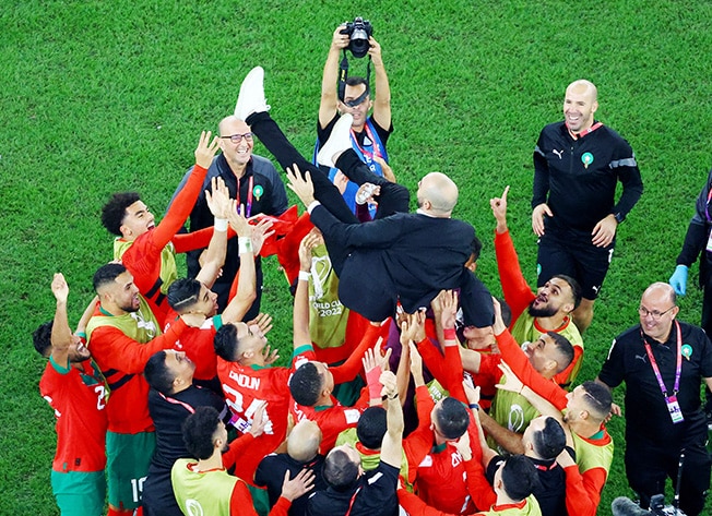 image Penalty pain for Spain again as Morocco reach last eight