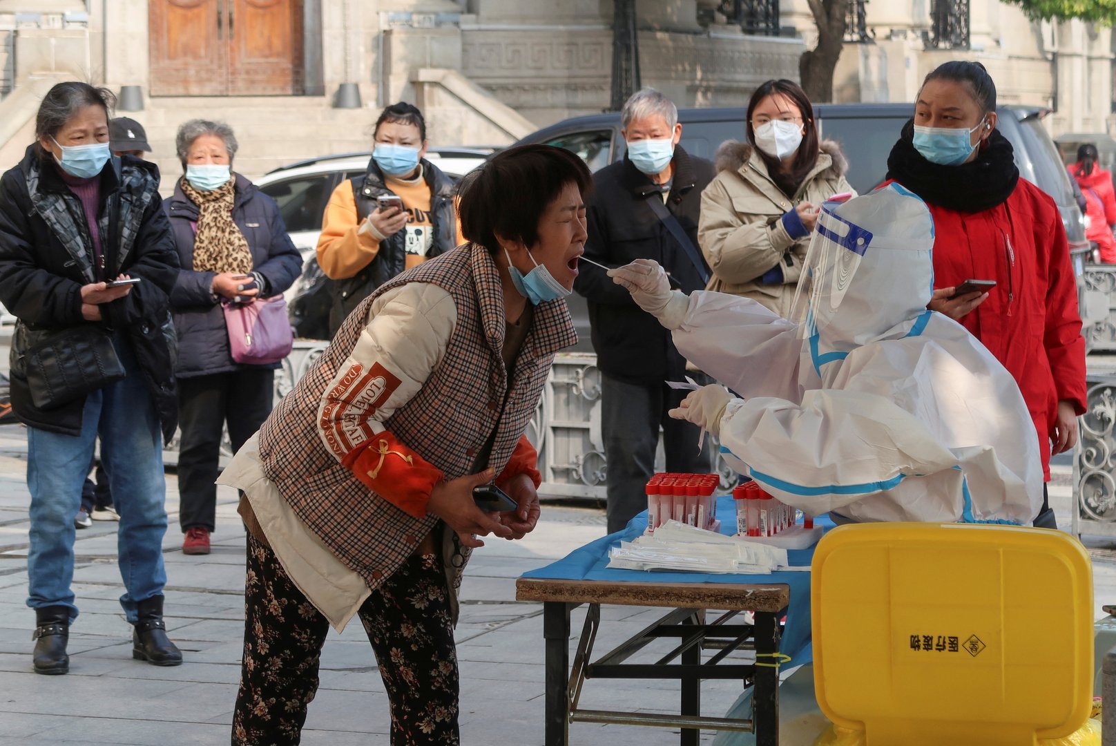 image &#8216;Please protect yourself&#8217;: China wrestles with Covid surge