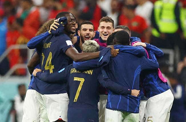 image France players hit by colds as Argentina final looms