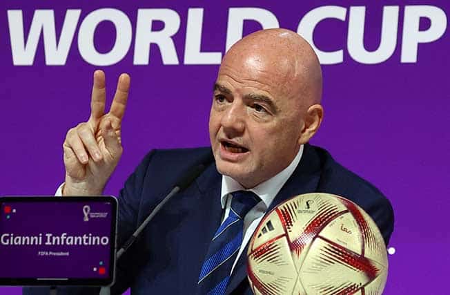 image Matches were politics free so fans could enjoy the football &#8211; Infantino