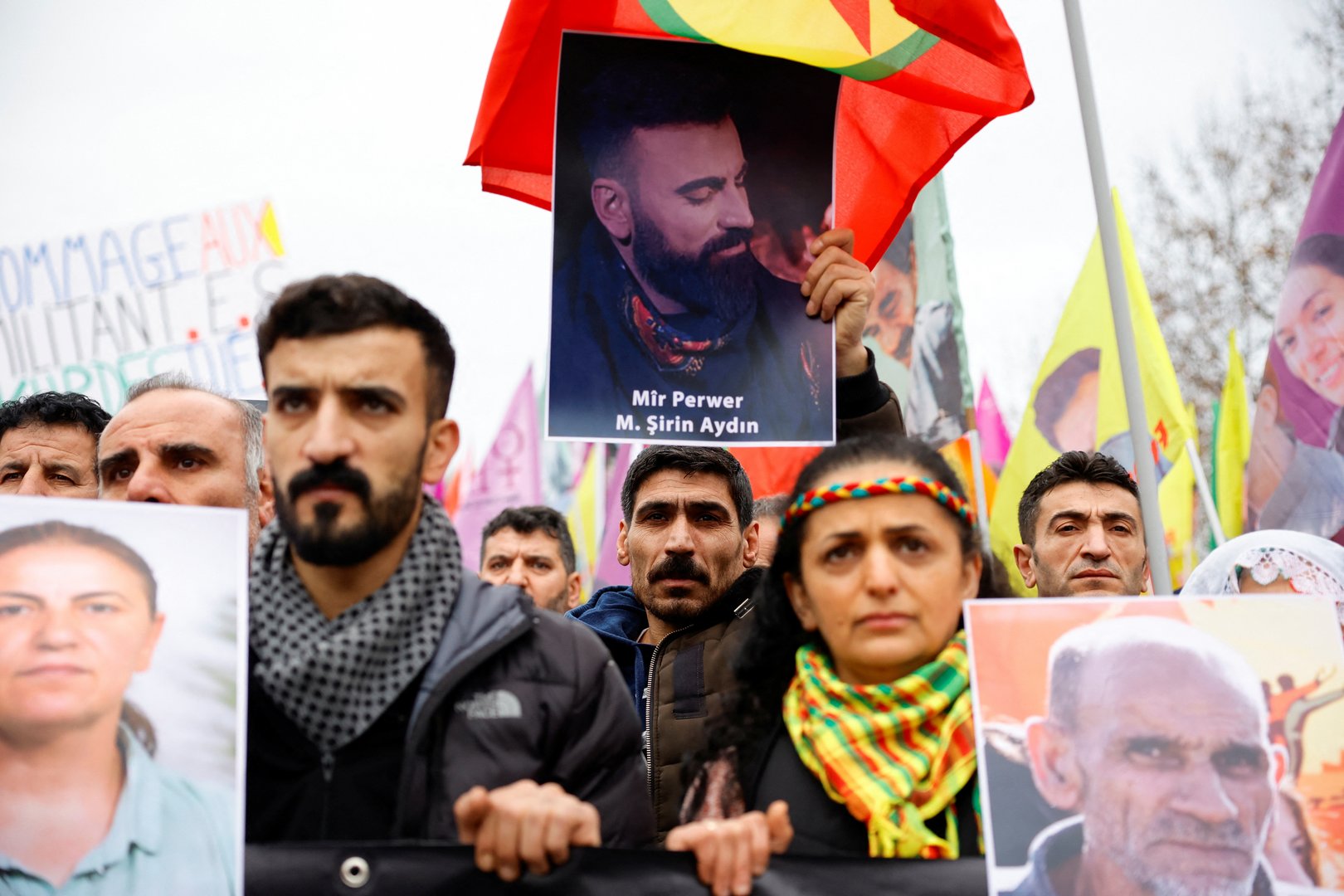 image France&#8217;s Kurds gather to protest after Paris killings
