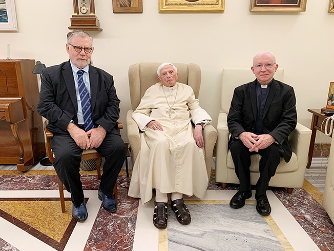 image Former Pope Benedict has died