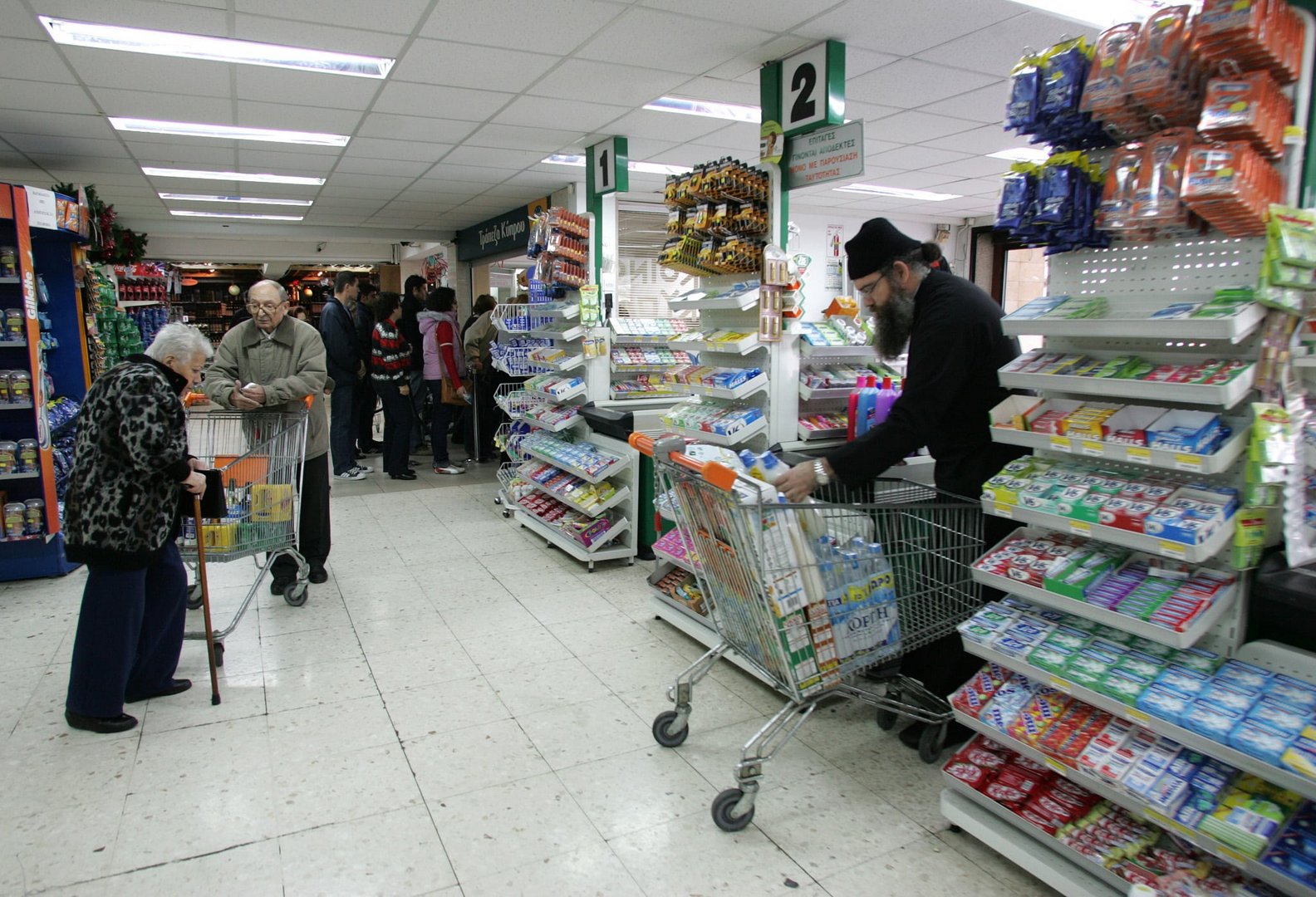 image Price of consumer staples see-saw in December