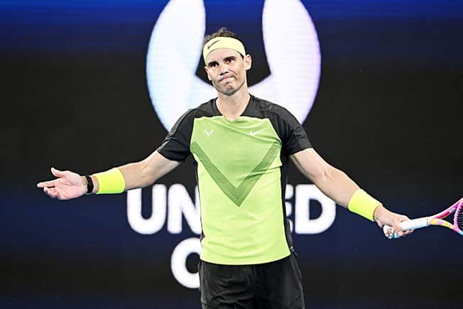 image Nadal says retirement not on his mind after losing season-opener