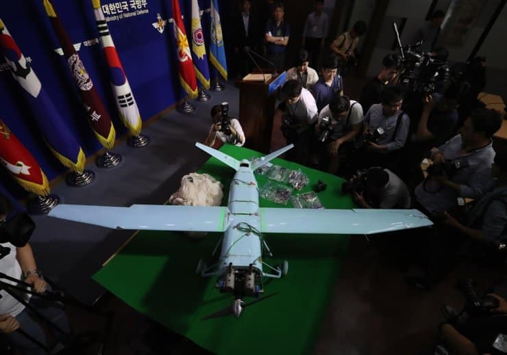 drone, north korea, south korea