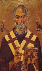 feature annette 13th century icon of st nicholas in sinai