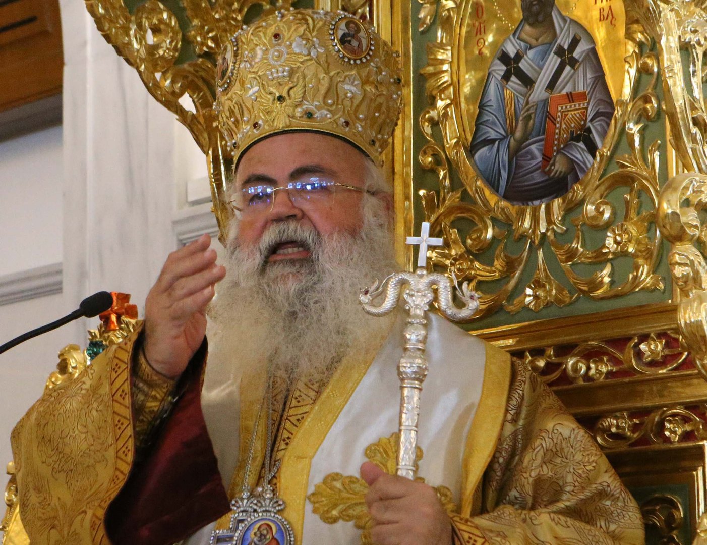 image Archbishop issues scathing Easter message, damns devious Turkish tactics
