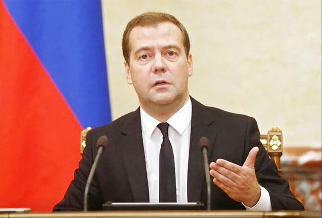 image Star rising in Kremlin, Russia&#8217;s Medvedev predicts war in West