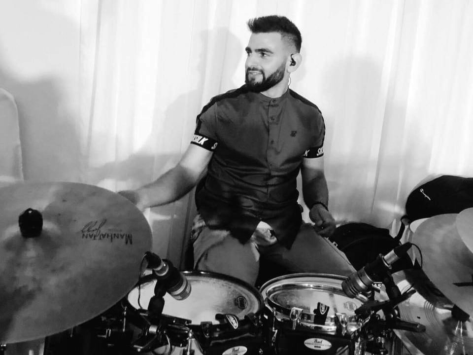 image A minute with Michalis Avraam Professional drummer