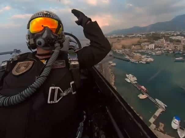 image Video of Turkish jet in north a ‘message’ to Greece