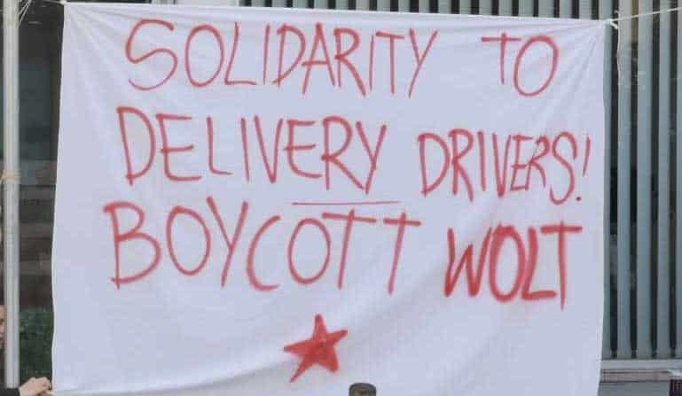 image Nicosia Wolt drivers&#8217; strike spreads to Limassol (Update 2)