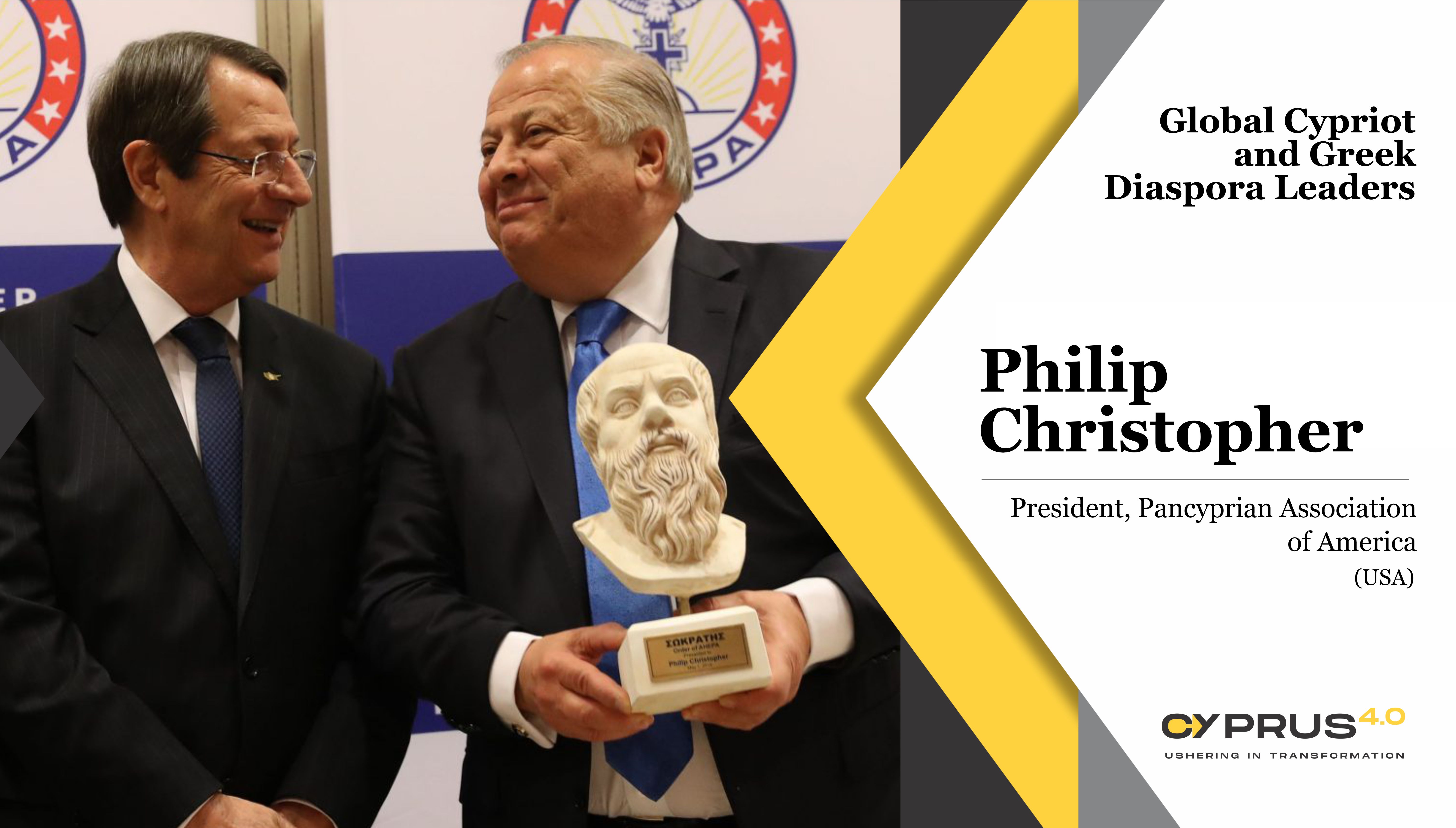 image Philip Christopher: President, Pancyprian Association of America (USA)