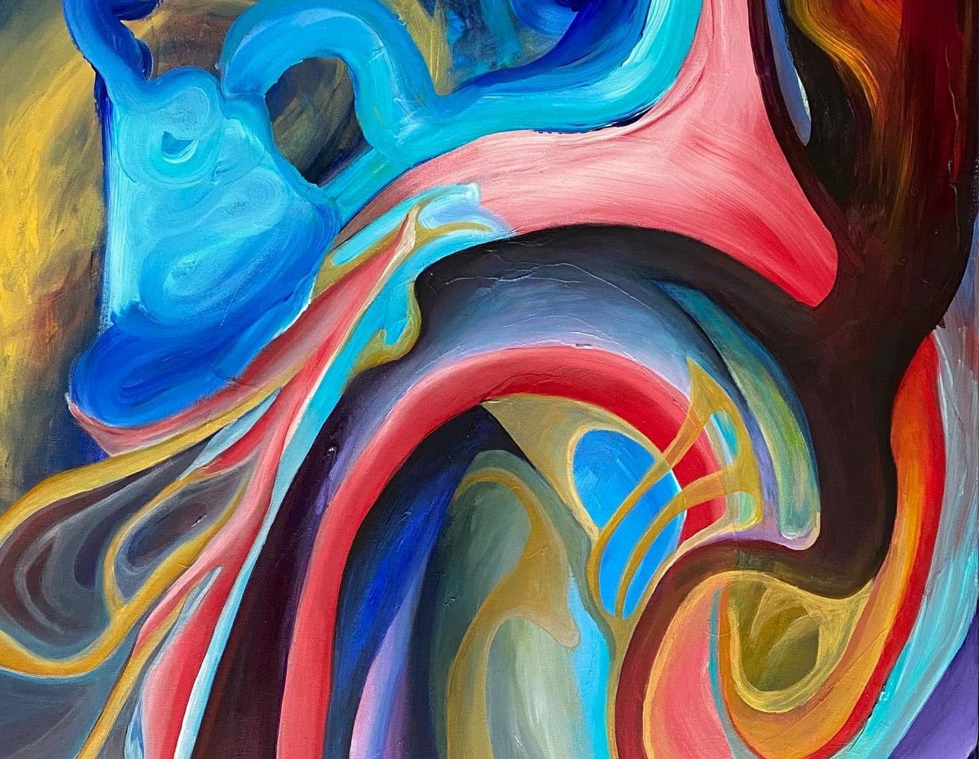 image Colourful exhibition of paintings at Gloria Gallery