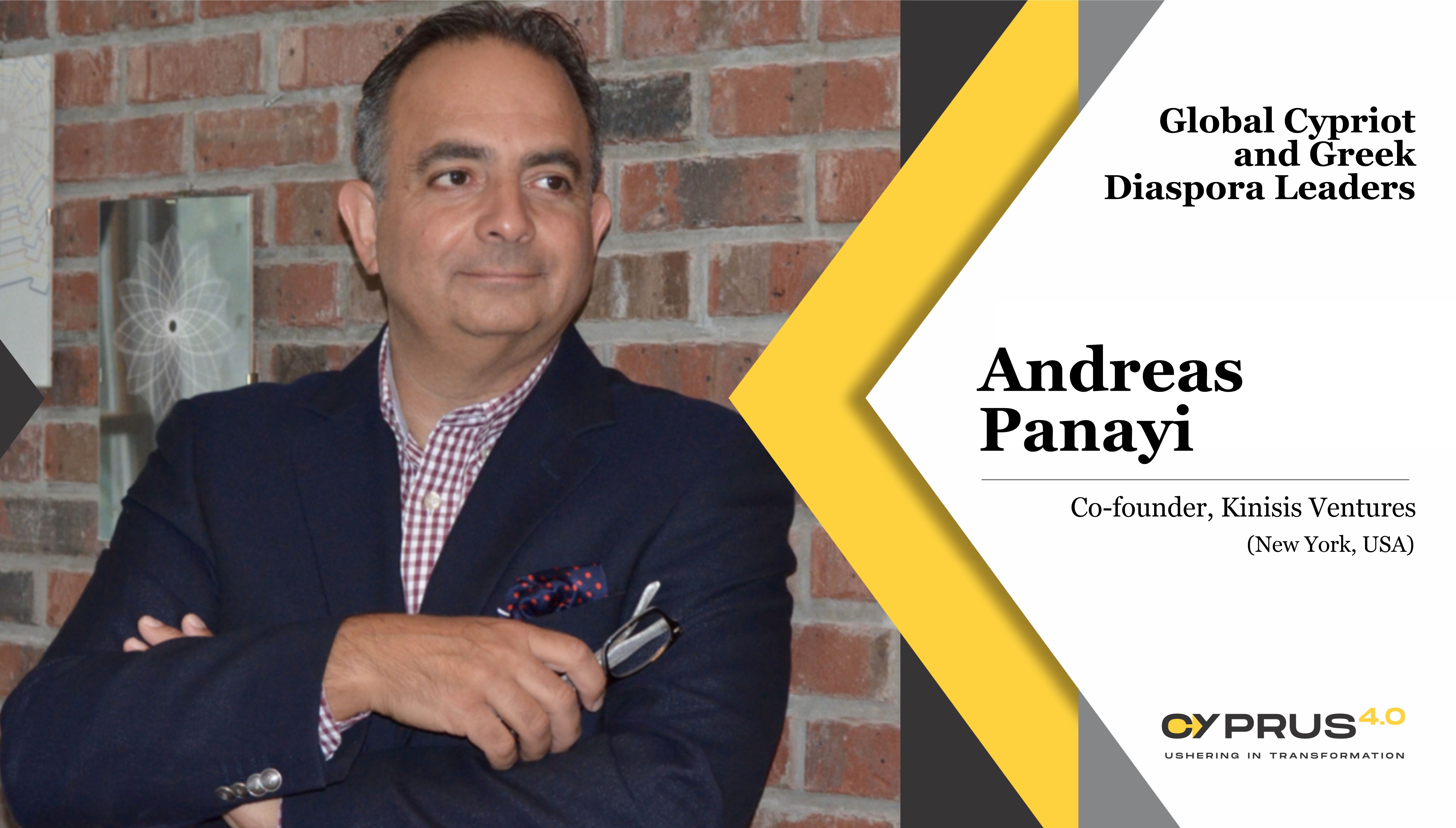 image Andreas Panayi: Co-founder, Kinisis Ventures (New York, USA)