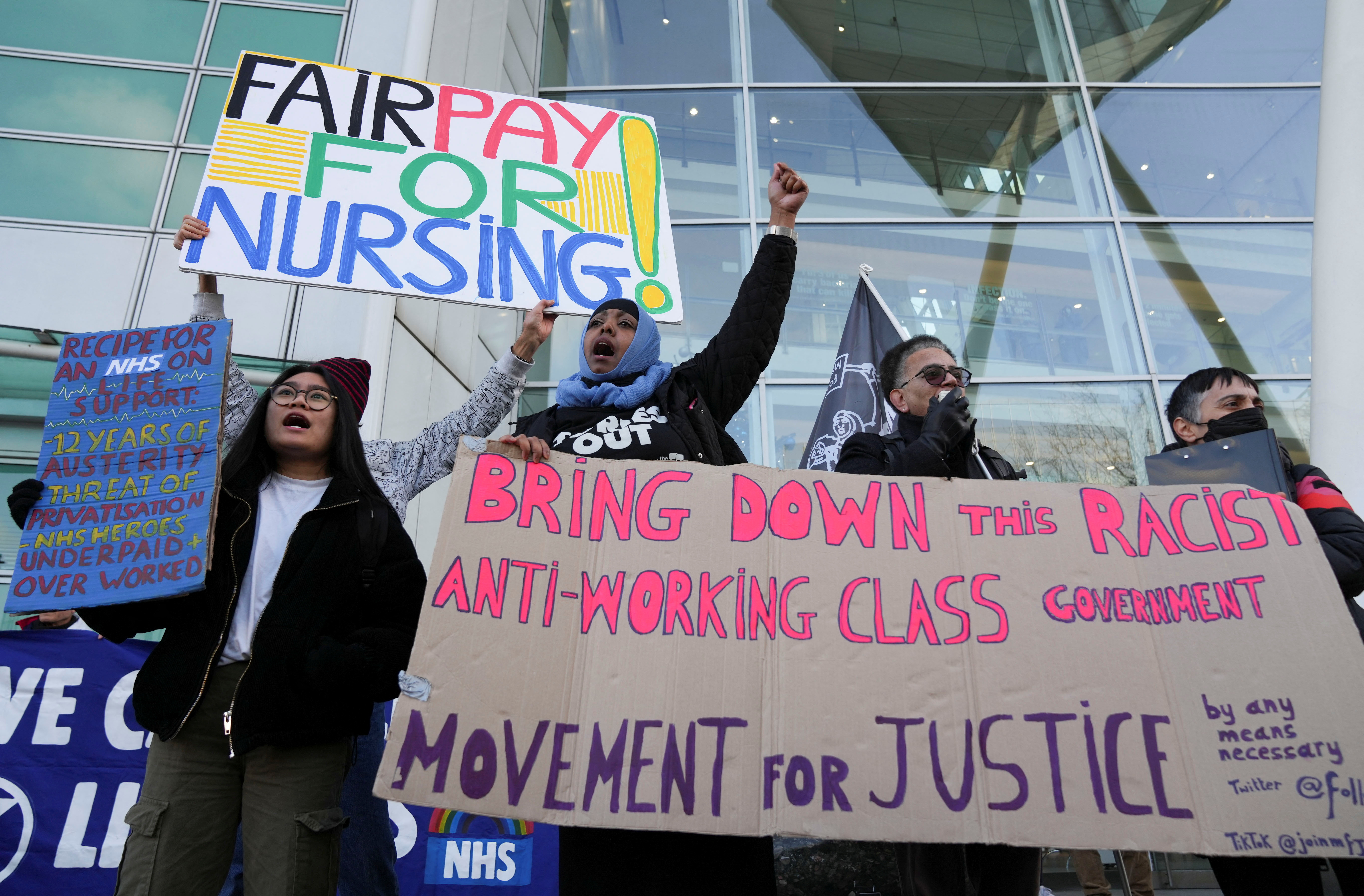image Nurses in England plan third wave of strikes next month over pay