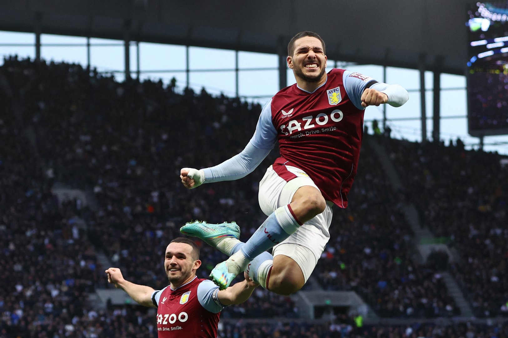 image Tottenham slump to Villa defeat as top four hopes suffer blow