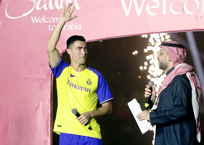 image Ronaldo talks up Saudi league&#8217;s competitiveness