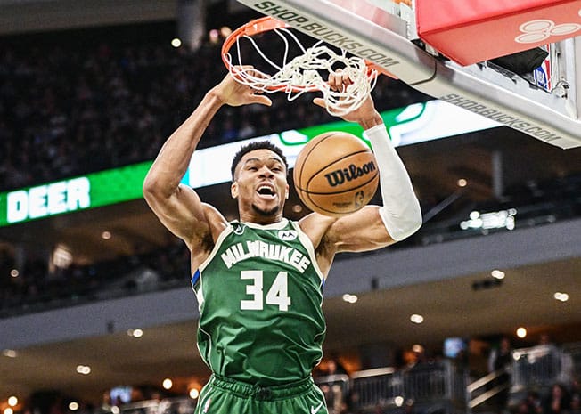 image &#8216;Greek Freak&#8217; Giannis pours in career-high 55 in Bucks win