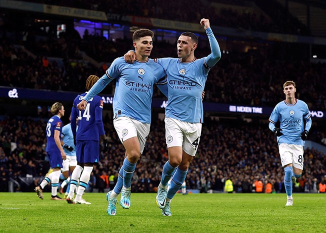 image Man City crush passive Chelsea in FA Cup (4th round draw)