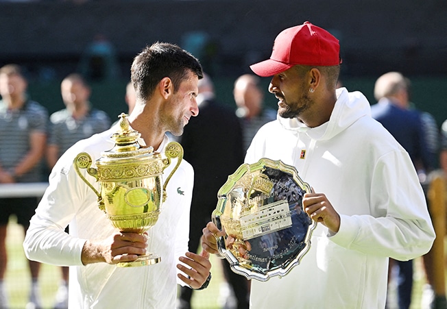image &#8216;Frenemies&#8217; Djokovic and Kyrgios to play practice match before Australian Open