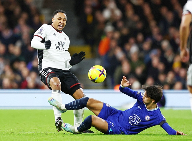 image Felix sees red on debut as Chelsea slump at Fulham