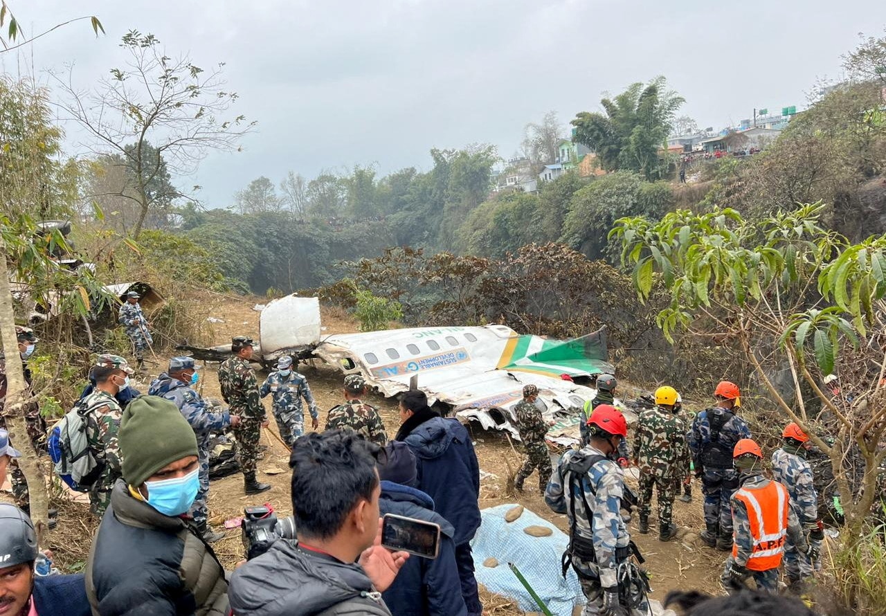 image Search resumes for four people missing in Nepal after deadly air crash