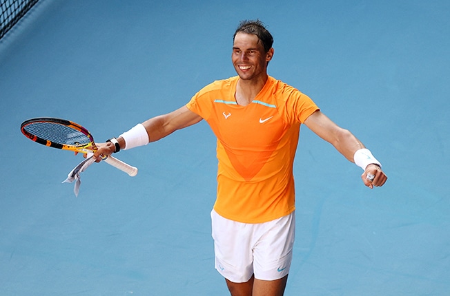 image Nadal, Swiatek survive early tests, Kyrgios pulls out in shock