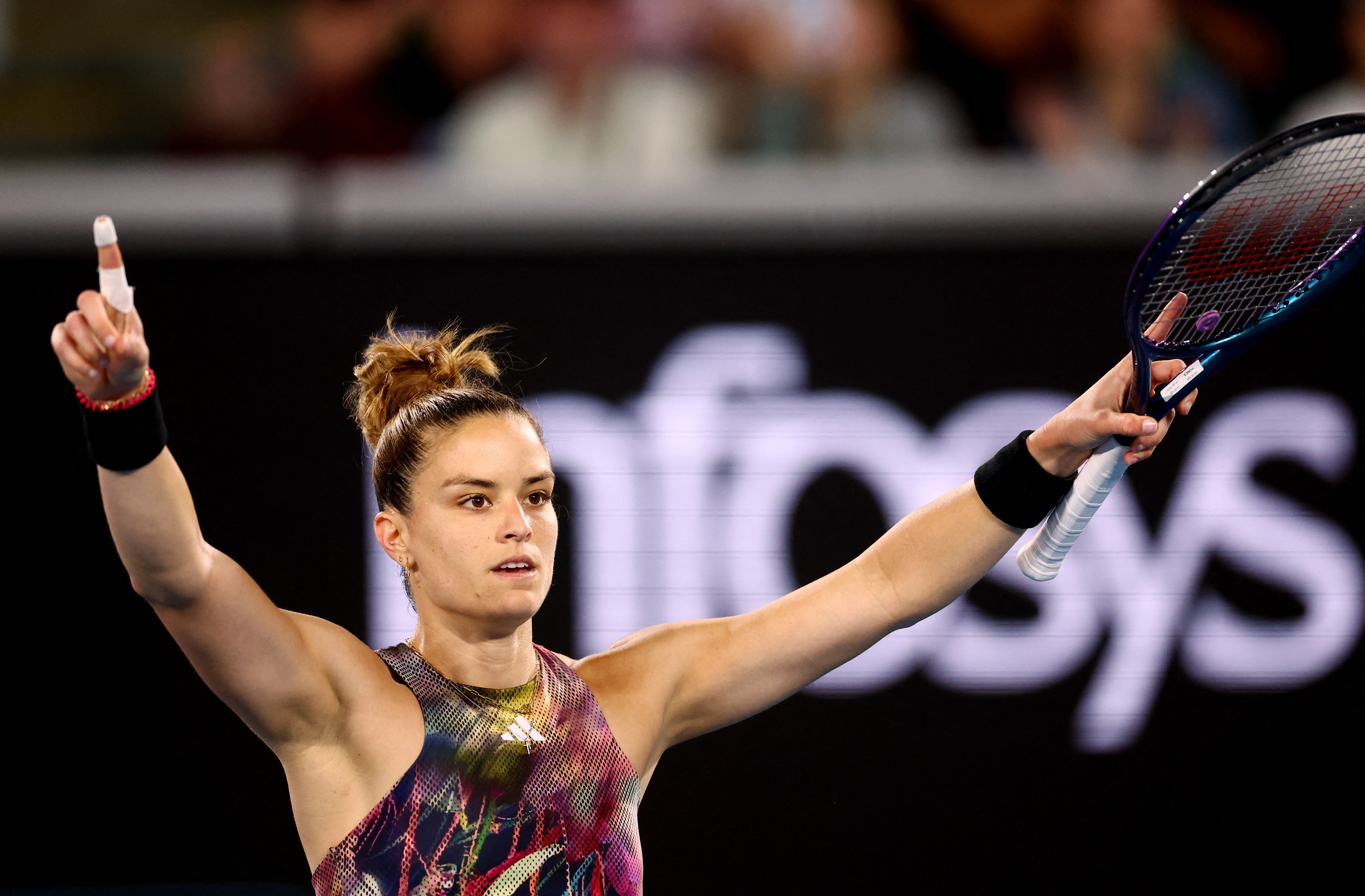 image Sakkari wins after silencing Shnaider&#8217;s &#8216;inappropriate&#8217; celebrations