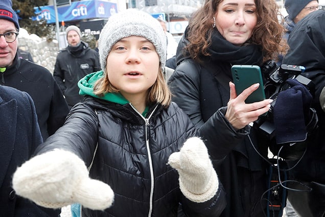 image Thunberg accuses energy firms of throwing people &#8216;under the bus&#8217;