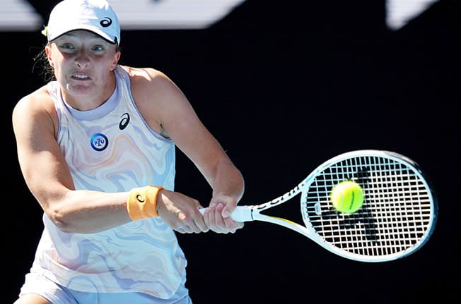 image Swiatek stays grounded ahead of clash of champions