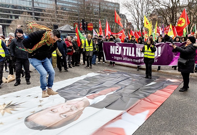 image Protests in Stockholm draw strong condemnation from Turkey