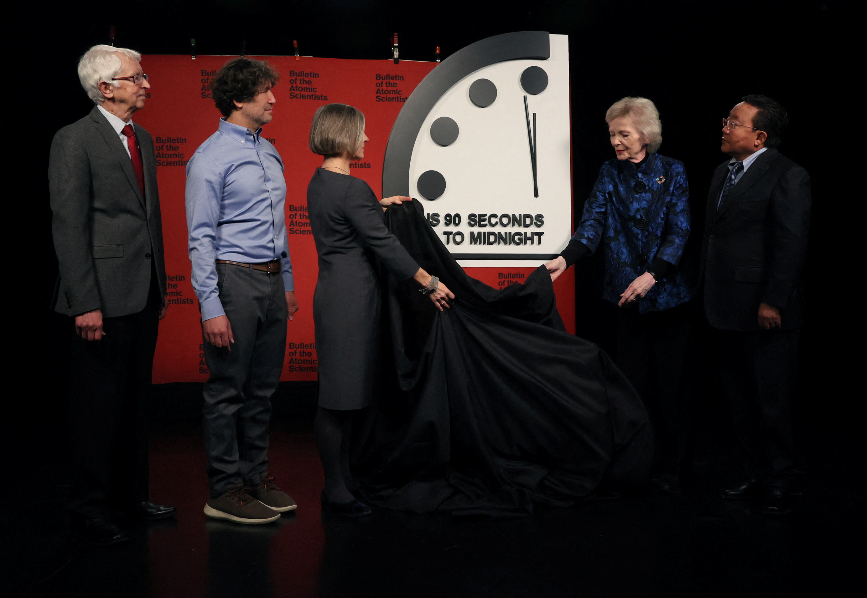 image &#8216;Doomsday Clock&#8217; moves to 90 seconds to midnight as nuclear threat rises