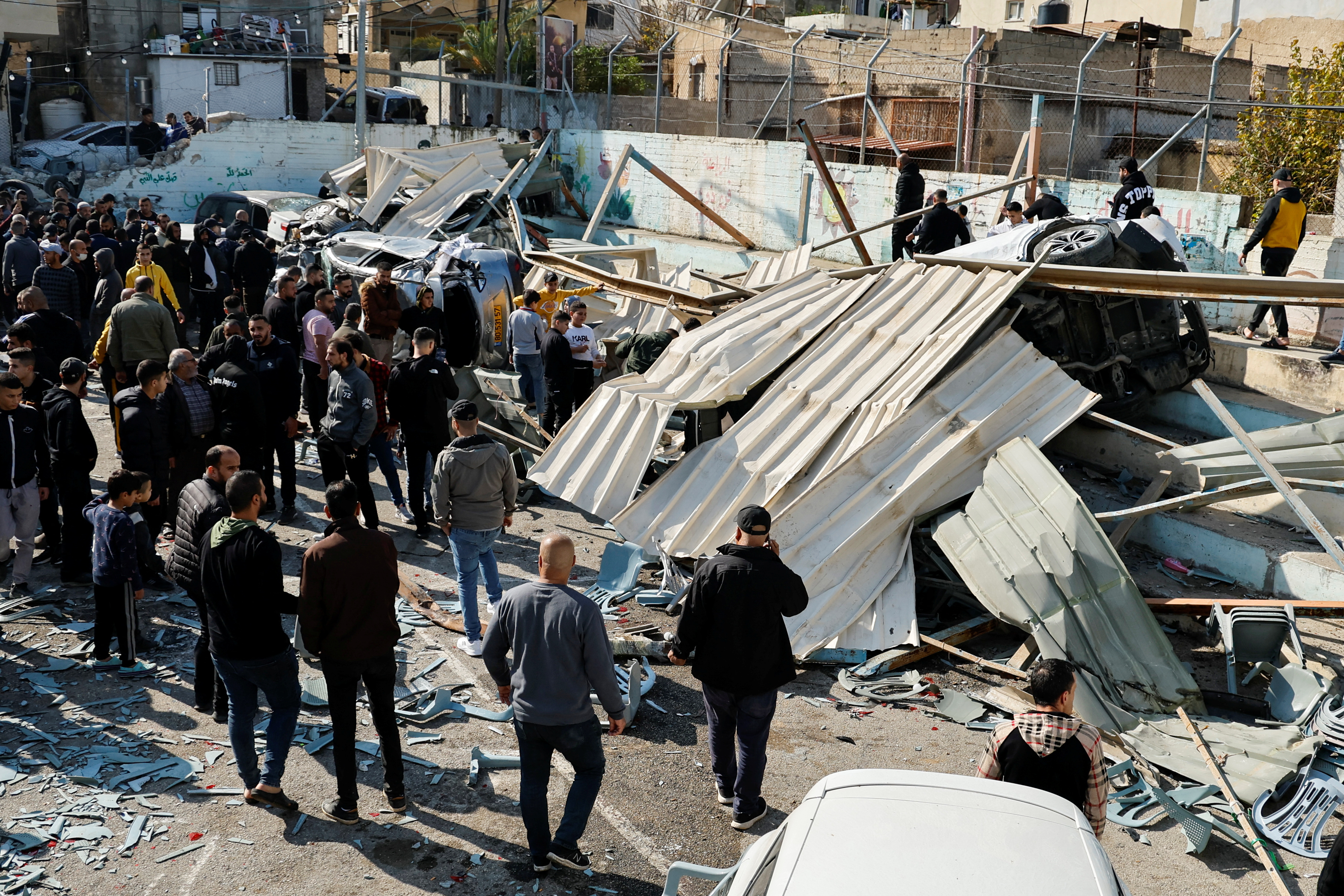 image Israeli troops kill nine in Jenin clash with Palestinian gunmen, medics say