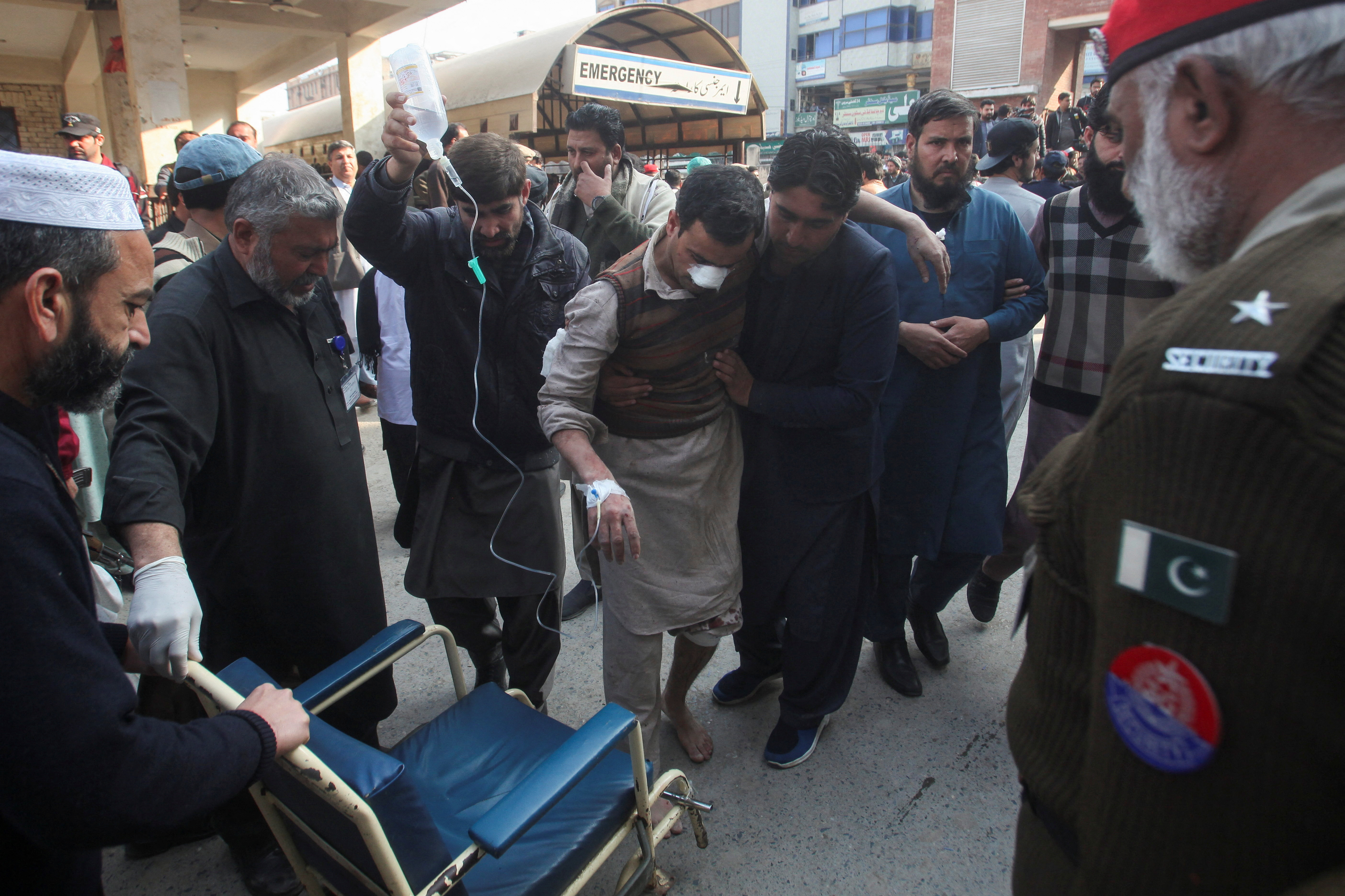 image Suicide bomber kills 59 in Pakistan mosque used by police (Update 6)