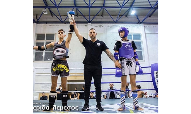 image Cyprus youth on their way to European Muay Thai championships