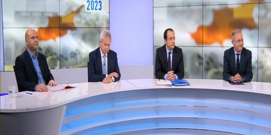 image Presidential candidates spar in fourth televised debate