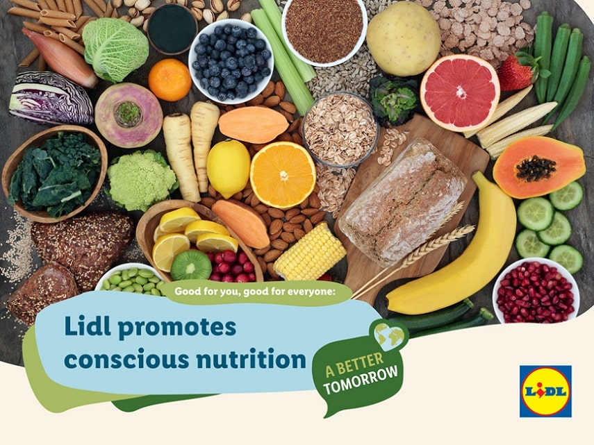 image Lidl promotes conscious nutrition