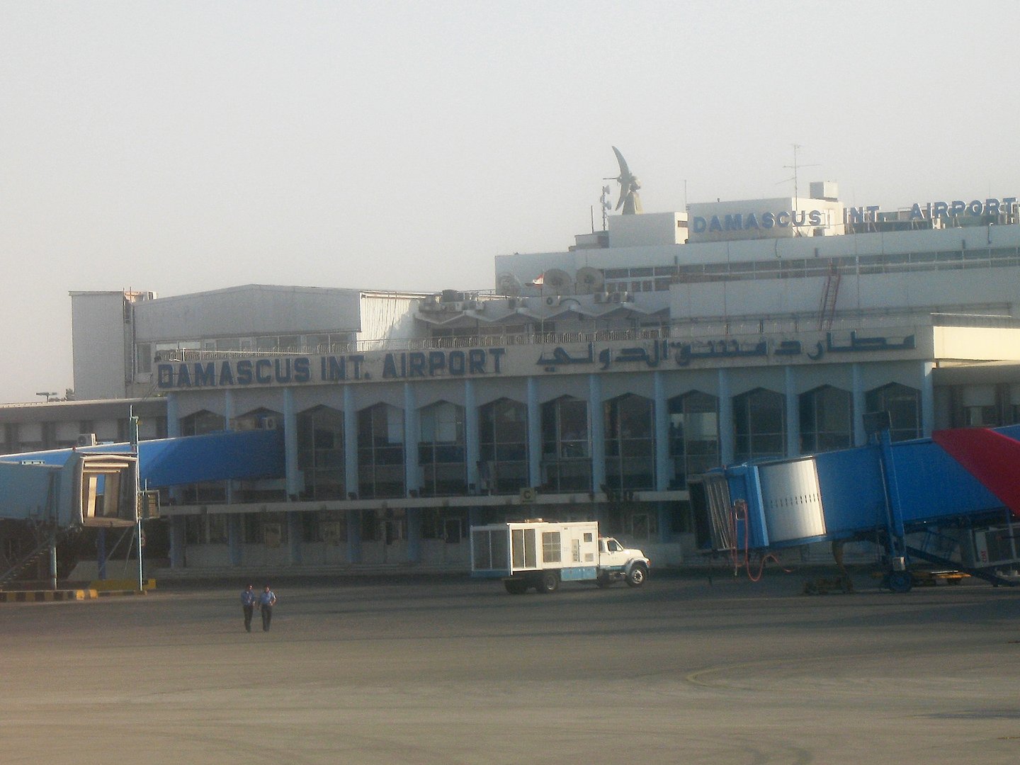 image Damascus airport out of service after Israeli strikes says Syria