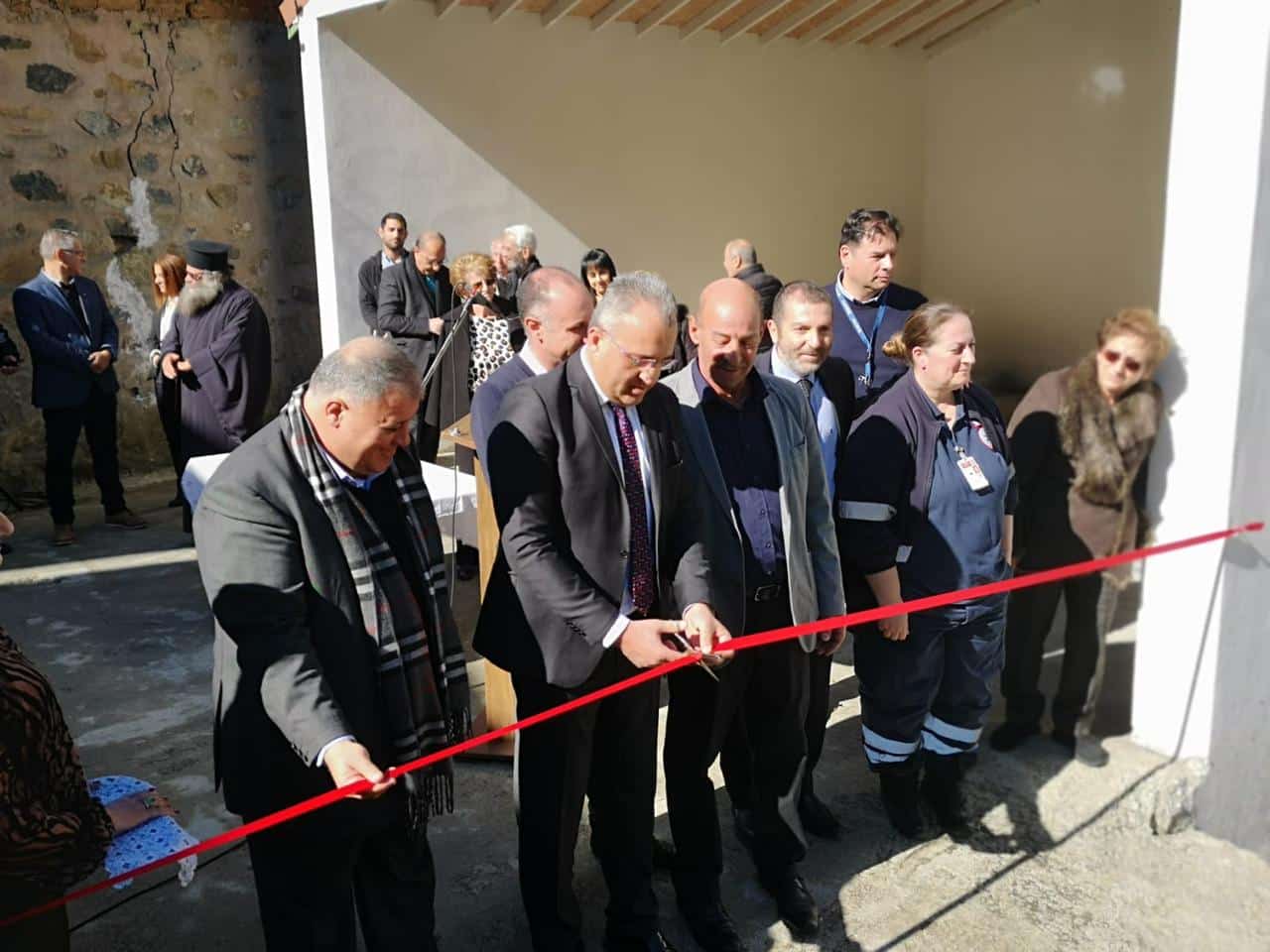 image Hadjipantela inaugurates Pedoulas’ ambulance station
