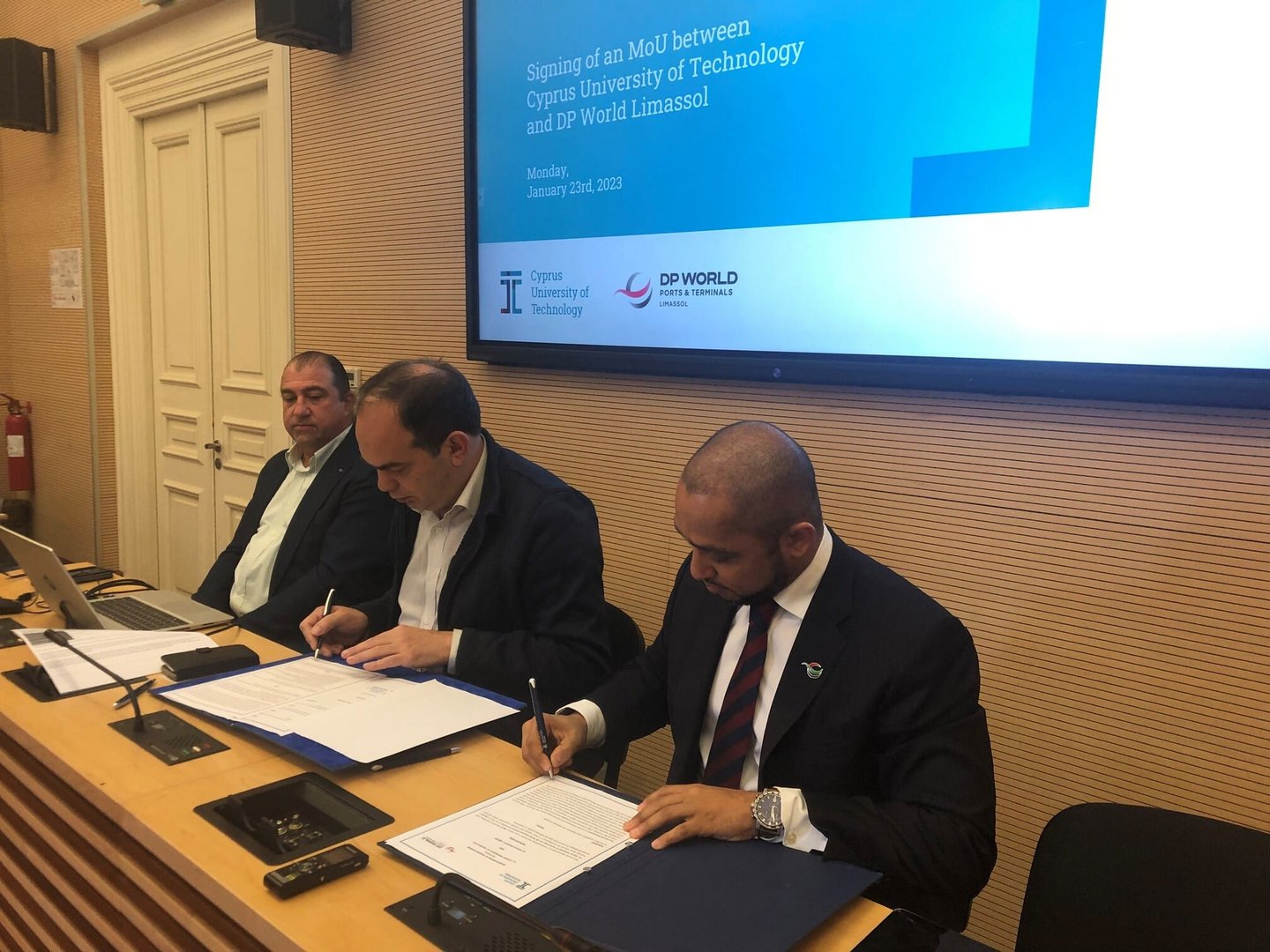 image Cyprus university partners with port management company