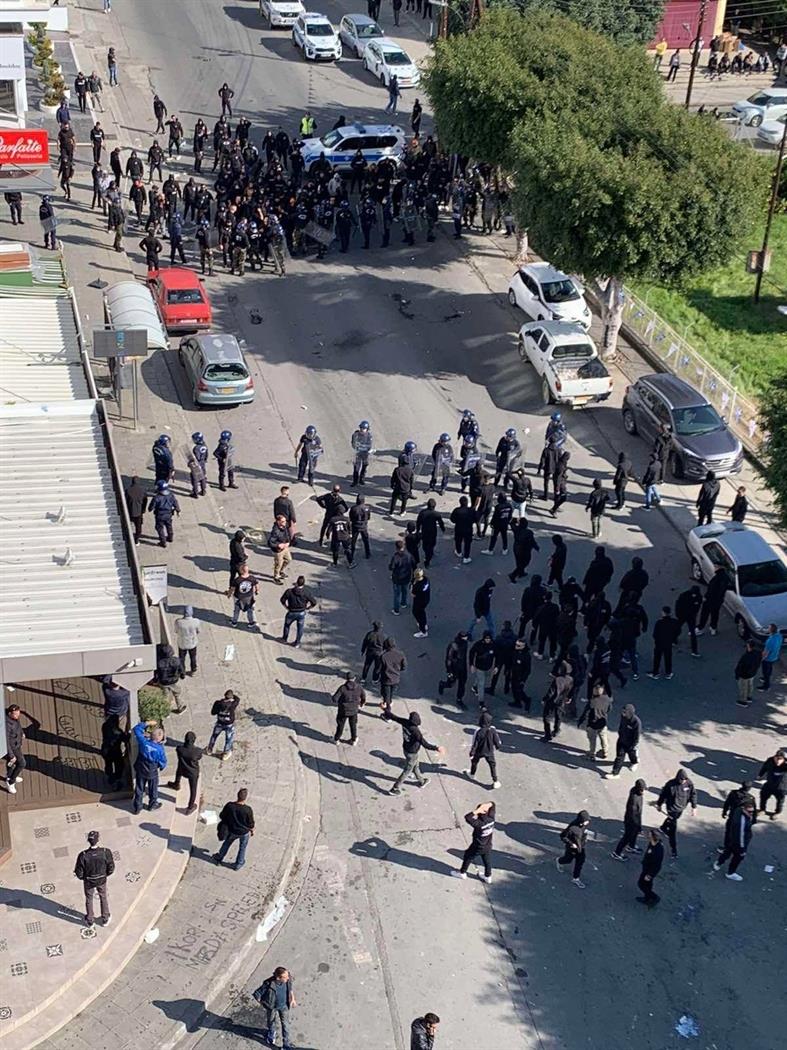 image Arrests up to seven for Eoka memorial violence