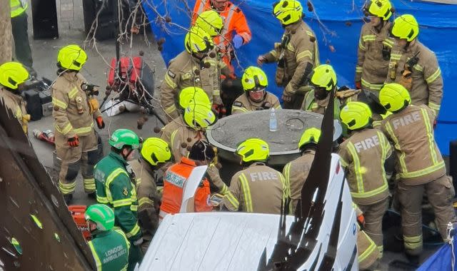 image Maintenance worker crushed to death by London urinal