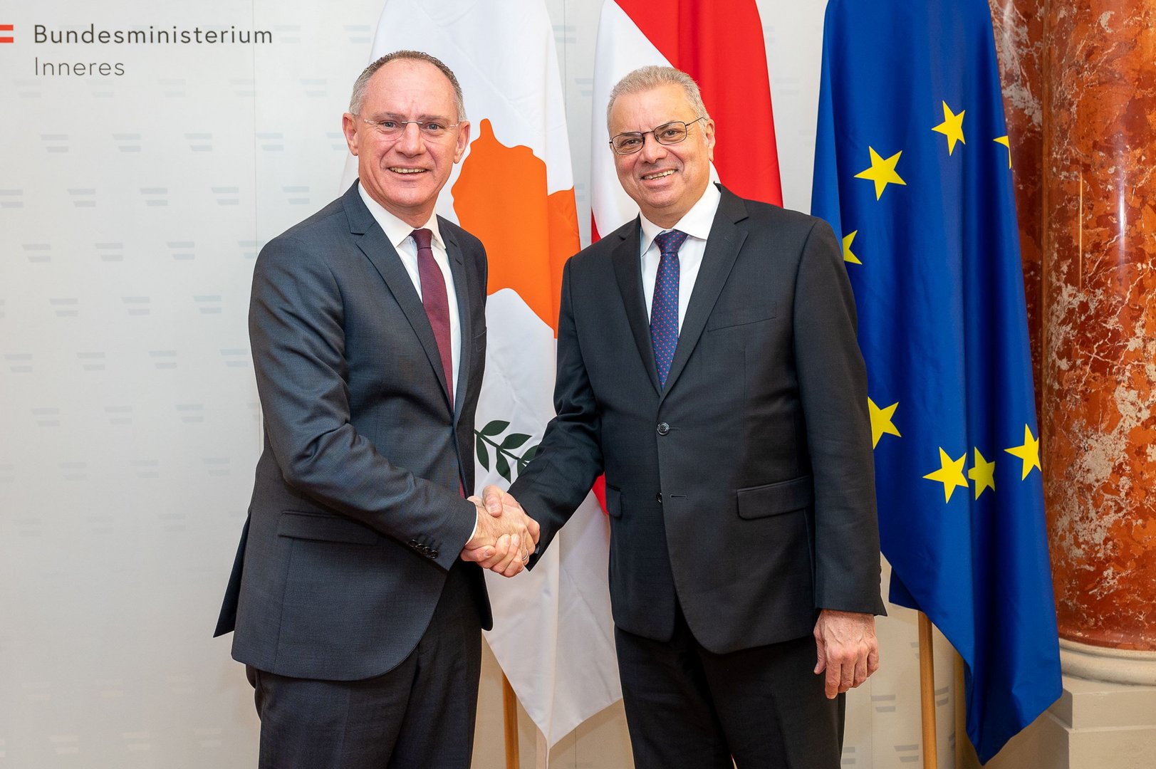 image Cyprus and Austria to cooperate on migration issues