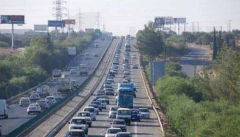 image Accident closes two lanes on highway
