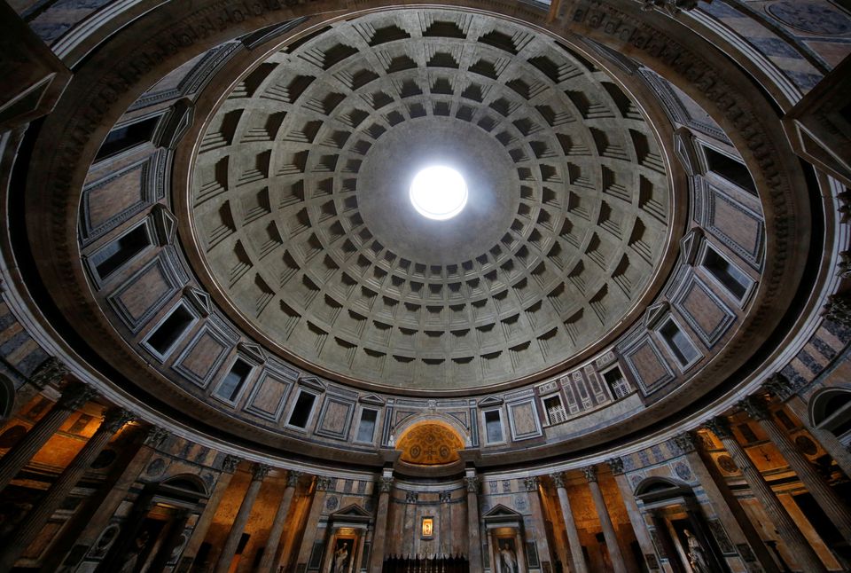 image Scientists chip away at how ancient Roman concrete stood test of time