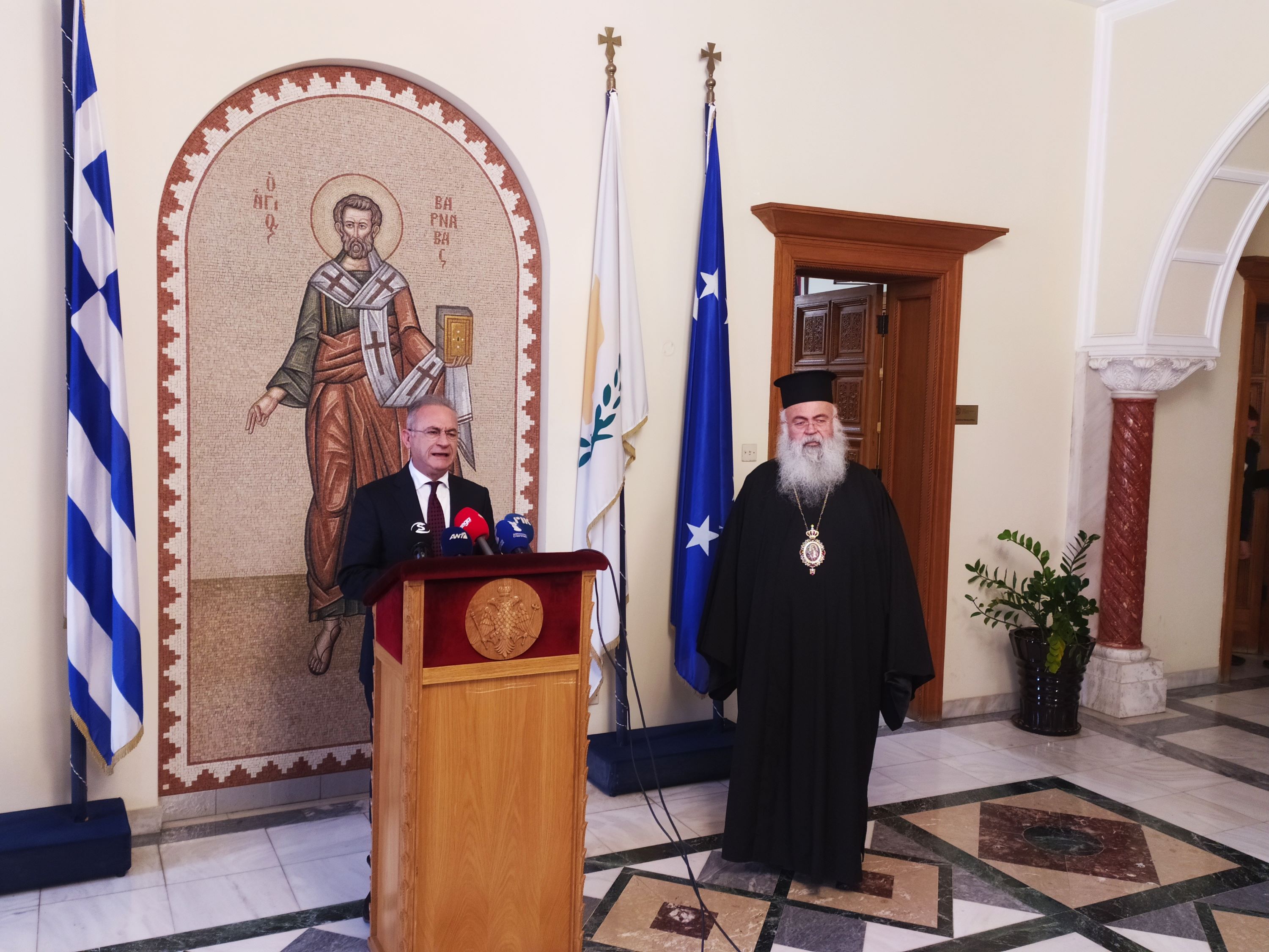 image Averof pledges Disy’s support for the Church