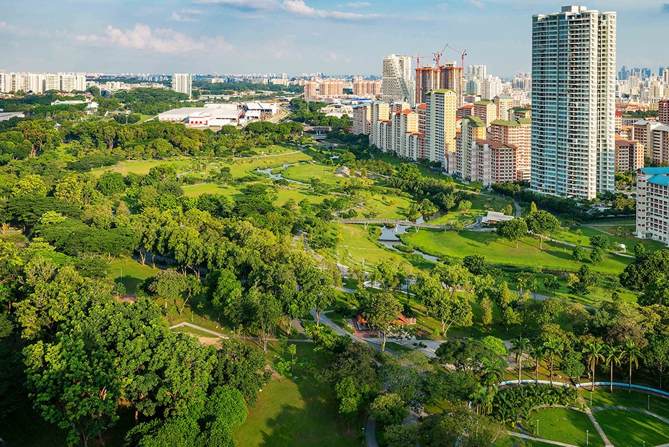 bishan ang mo kio park in singapore